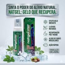 Natgel Spray Bell Corpus 120ml Alívio Imediato, Recuperação Muscular e Efeito Gelado Natgel Spray Bell Corpus 120ml Alívio Imediato, Recuperação Muscular e Efeito Gelado