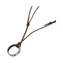 Nathan Drake Uncharted 4 Cosplay Colar Vintage Couro Pingente Anel Filme Jogo Joias Prop