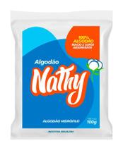 Nathy Algodão Hidrófilo Multiuso Kit De 5 Saquinhos Com 100G