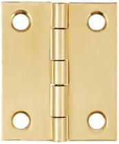 NATIONAL/SPECTRUM BRANDS HHI N211-359 Dobradiça de latão de 1-1/2 polegadas, pacote com 2