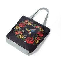 National Wind Canvas Tote Casual Beach Bags Mulheres Bolsa de compras Bolsas National Wind Canvas Tote Casual Beach Bags Mulheres Bolsa de compras Bolsas