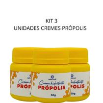Nativa Brasil Kit 3 Cremes Corporais Própolis 50g