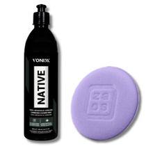 Native Cleaner Wax Cera Liquida Carnaúba + Aplicador Espuma