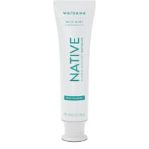 Native Whitening Wild Mint Peppermint Oil Creme Dental 116G