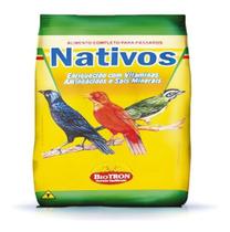 Nativos 1 Kg - Biotron - Trinca Ferro, Pixarro, Pássaro Preto, Azulão, Sabiá