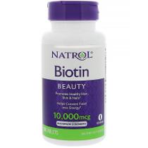 Natrol Biotina 10000 mcg, 100 Contagem (Pacote de 1)