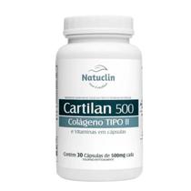 Natuclin Cartilan Colágeno Tipo 2 com Vitaminas - 30 cápsulas - 500mg - 1 frasco