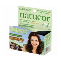 Natucor Tinta 6.7 Louro Escuro Marrom 12g