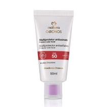NATURA CHRONOS MULTIPROTETOR ANTISSINAIS FACIAL FPS 50 50ml NATURA CHRONOS MULTIPROTETOR ANTISSINAIS FACIAL FPS 50 50ml