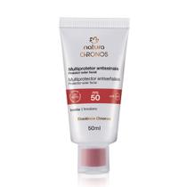 NATURA CHRONOS MULTIPROTETOR ANTISSINAIS FACIAL FPS 50 50ml NATURA CHRONOS MULTIPROTETOR ANTISSINAIS FACIAL FPS 50 50ml