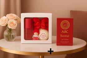 Natura Combo Exclusivo: Kit Meu Primeiro Humor Feminino 100ml + Barakiat Árabe Importado 100ml