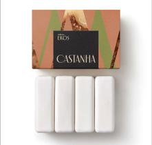 Natura Ekos Castanha Sabonete Vegetal em Barra - Kit 4x100g Livre de Gordura Animal