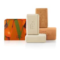 Natura ekos tukuma sabonete barra cremoso esfoliante 4x100g