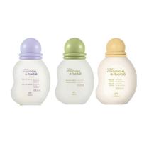 Natura Kit Colônias Mamãe e Bebê - Tradicional, Relaxante e Flor de Laranjeiras Natura Kit Colônias Mamãe e Bebê - Tradicional, Relaxante e Flor de Laranjeiras