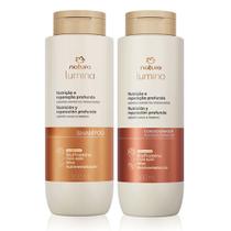 Natura Kit Lumina Shampoo e Condicionador Nutrição e Reparação 300ml