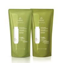 Natura Kit REFIL Lumina 2 Itens (Shampoo + Condicionador) Antioleosidade 300ml Magalu entregas
