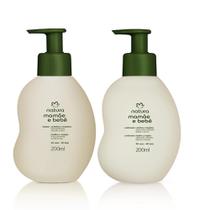Natura Mamãe e Bebê Kit Shampoo + Condici .cabelos cacheado onador Cachinhos e Crespinhos 200ml Natura Mamãe e Bebê Kit Shampoo + Condici .cabelos cacheado onador Cachinhos e Crespinhos 200ml