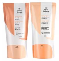 Natura Pêssego e Amêndoa Refil Shampoo e Condicionador Natura Pêssego e Amêndoa Refil Shampoo e Condicionador