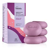 Natura Tododia Sabonete Barra Ameixa E Flor Baunilha 5 X 90g Natura Tododia Sabonete Barra Ameixa E Flor Baunilha 5 X 90g