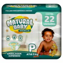 Natural baby premium jumbinho p 22 un.