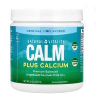 Natural Vitality- Calm Magnésio e Cálcio 227g