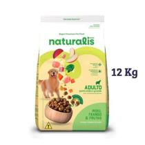 Naturalis Cães Frango, Peru e Frutas 12 Kg