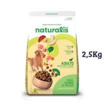 Naturalis Cães Frango, Peru e Frutas 2,5 Kg