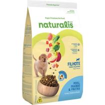 Naturalis para Cães Filhotes Sabor Peru, Frango e Frutas 10 KG - TOTAL