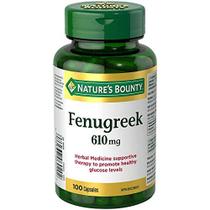 Nature's Bounty Fenugreek - 610 mgs - 100 Cápsulas