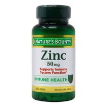 Nature's Bounty Zinco, 50mg, 100 Capsulas