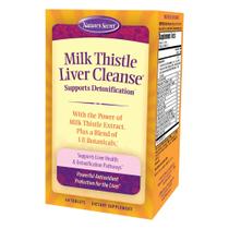 Nature's Secret Milk Thistle Liver Cleaner 60 comprimidos Auxilia a função hepática saudável e a desintoxicação 18 misturas botânicas de açafrão, dente-de-leão, beterraba e alcachofra Antioxidante natural poderoso
