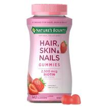 Natures Bounty Hair Skin Nails 140 gomas de morango Natures Bounty Hair Skin Nails 140 gomas de morango