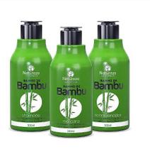 Natureza Cosméticos Kit Banho de Bambu 3x300ml