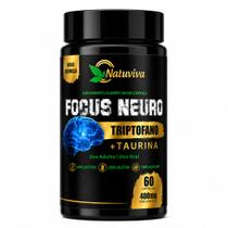 Natuvitae Focus Neuro Triptofano + Taurina 400mg 60 Cápsulas Suporte ao Foco e Concentração Natuvitae Focus Neuro Triptofano + Taurina 400mg 60 Cápsulas Suporte ao Foco e Concentração