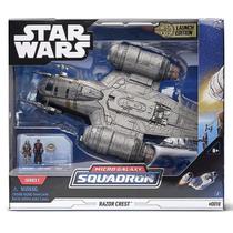 Nava Star Wars Razor Crest Micro Galaxy Squadron Com Figuras - Sunny Brinquedos