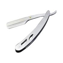 Navalha De Barbeiro Profissional Manual De Aço Inoxidável Com Lâmina Reta Para Homens