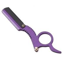 Navalha Navalhete De Dedos Aço Inox Alta Precisão Preto Profissional