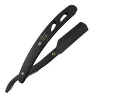 Navalha Navalhete Para Barbear Profissional Barber Pole Roar Preta