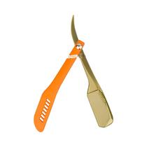 Navalha Profissional De Aço Inoxidável Manual Com Lâmina Reta Para Barbeiro, Faca De Barbear