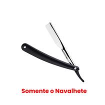 Navalha Profissional De Barbear Navalhete Para Barba Com 10 lâminas Acabamento