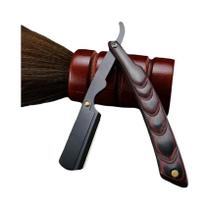 Navalha Profissional Para Barbeiro Masculino, Dobrável, Em Aço Inoxidável, Lâmina Reta, Manual Navalha Profissional Para Barbeiro Masculino, Dobrável, Em Aço Inoxidável, Lâmina Reta, Manual