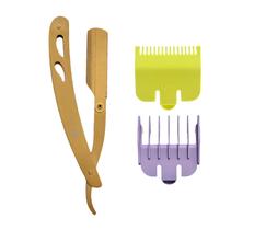 Navalhete de barbeiro e pentes de disfarce 0.5 e 1.5 Navalhete de barbeiro e pentes de disfarce 0.5 e 1.5