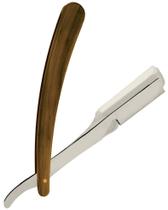 Navalhete Inox para Barbeiro com Cabo Plástico Estilo Madeira - Santa Clara Navalhete Inox para Barbeiro com Cabo Plástico Estilo Madeira - Santa Clara