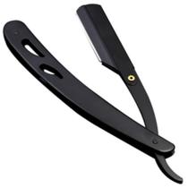 Navalhete Premium Navalha Pezinho Barbear Profissional Preta