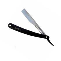 Navalhete Profissional Para Barbear Cor Preta Alfacell
