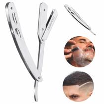 Navalhete Profissional Retrátil Inox P/ Barbear