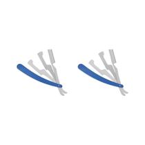 Navalhete Santa Clara Inox Ref 143-Kit C/2Un