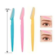 Navalhete Unisex P/ Sobrancelha E Rosto Lâmina Fixa