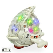 Nave Espacial Musical Braskit Movimenta Gira Luzes Coloridas e Musica Brinquedo Infantil Recreativo Nave Espacial Musical Braskit Movimenta Gira Luzes Coloridas e Musica Brinquedo Infantil Recreativo