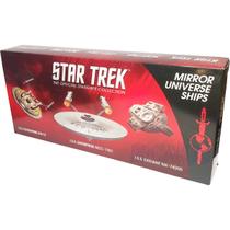 Nave Star Trek Jornada Estrelas Box 3 ISS Enterprise Defiant - Eaglemoss